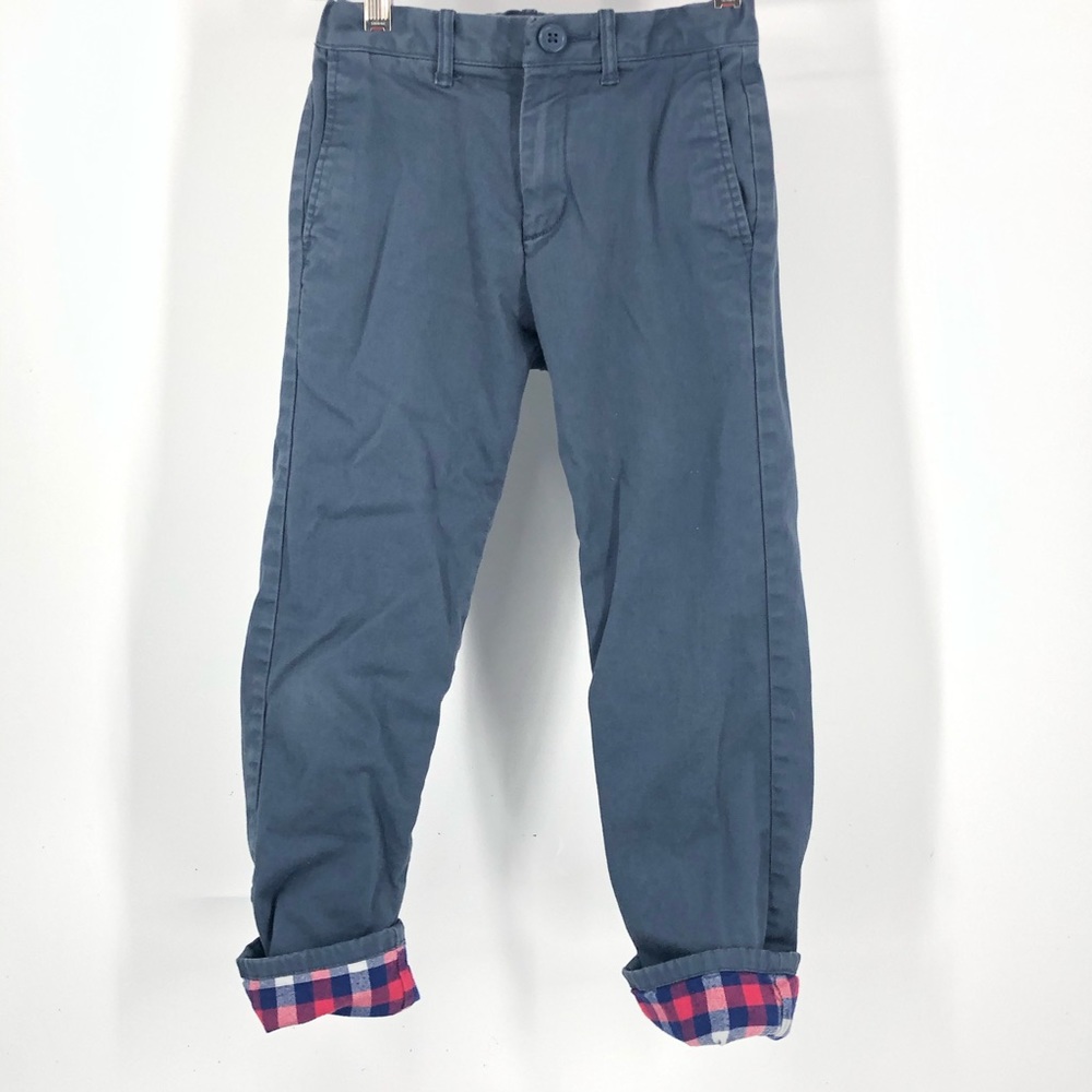Crewcuts 7 adjustable waist flannel lined pants